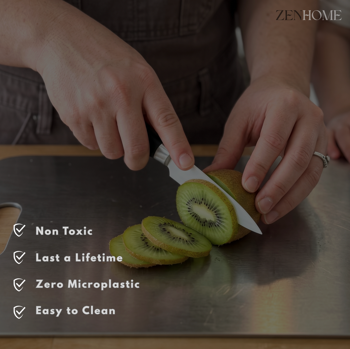 Zenhome Titanium Cutting Board